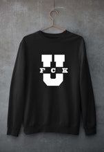 Load image into Gallery viewer, Fuck You Unisex Sweatshirt for Men/Women-Black-Ektarfa.online