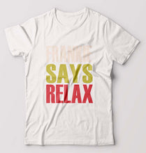 Load image into Gallery viewer, Frankie Says Relax Friends T-Shirt for Men-White-Ektarfa.online