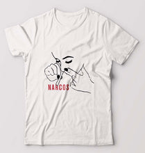 Load image into Gallery viewer, Narcos Drugs T-Shirt for Men-White-Ektarfa.online