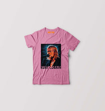 Load image into Gallery viewer, Kurt Cobain Kids T-Shirt for Boy/Girl-Pink-Ektarfa.online