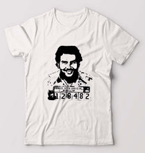 Load image into Gallery viewer, Pablo Escobar T-Shirt for Men-White-Ektarfa.online