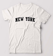 Load image into Gallery viewer, New York T-Shirt for Men-White-Ektarfa.online