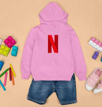 Load image into Gallery viewer, Netflix Kids Hoodie for Boy/Girl-Light Baby Pink-Ektarfa.online