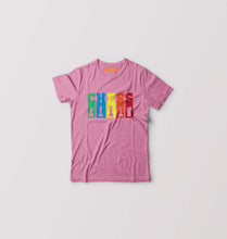 Load image into Gallery viewer, Chess Kids T-Shirt for Boy/Girl-Pink-Ektarfa.online
