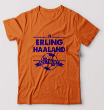 Load image into Gallery viewer, Erling Haaland T-Shirt for Men-Orange-Ektarfa.online