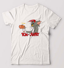 Load image into Gallery viewer, Tom and Jerry T-Shirt for Men-White-Ektarfa.online