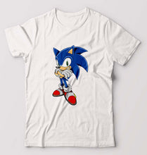 Load image into Gallery viewer, Sonic T-Shirt for Men-White-Ektarfa.online