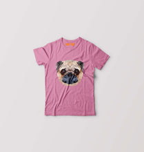Load image into Gallery viewer, PUG Kids T-Shirt for Boy/Girl-Pink-Ektarfa.online