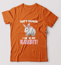 Load image into Gallery viewer, Rabbit Bunny T-Shirt for Men-Orange-Ektarfa.online