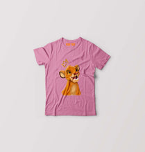 Load image into Gallery viewer, Lion King Simba Kids T-Shirt for Boy/Girl-Pink-Ektarfa.online