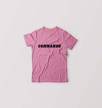 Load image into Gallery viewer, Commando Kids T-Shirt for Boy/Girl-Pink-Ektarfa.online