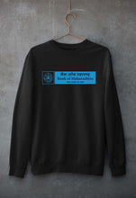 Load image into Gallery viewer, Bank of Maharashtra Unisex Sweatshirt for Men/Women-Black-Ektarfa.online