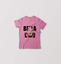 Load image into Gallery viewer, Money Heist Bella Ciao Kids T-Shirt for Boy/Girl-Pink-Ektarfa.online