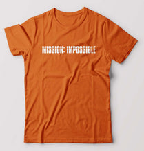 Load image into Gallery viewer, Mission Impossible (MI) T-Shirt for Men-Orange-Ektarfa.online