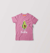 Load image into Gallery viewer, Avocado Princess Kids T-Shirt for Boy/Girl-Pink-Ektarfa.online