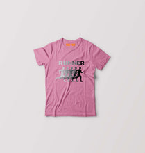 Load image into Gallery viewer, Runner Running Kids T-Shirt for Boy/Girl-Pink-Ektarfa.online