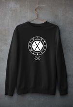Load image into Gallery viewer, EXO Unisex Sweatshirt for Men/Women-Black-Ektarfa.online