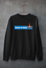 Load image into Gallery viewer, Bank of India Unisex Sweatshirt for Men/Women-Black-Ektarfa.online