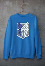 Load image into Gallery viewer, Attack on Titan Unisex Sweatshirt for Men/Women-Royal Blue-Ektarfa.online