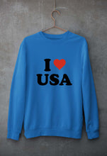 Load image into Gallery viewer, I Love USA Unisex Sweatshirt for Men/Women-Ektarfa.online