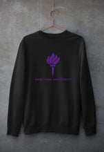 Load image into Gallery viewer, New York University Unisex Sweatshirt for Men/Women-Black-Ektarfa.online