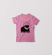 Load image into Gallery viewer, Gojo Satoru Anime Kids T-Shirt for Boy/Girl-Pink-Ektarfa.online