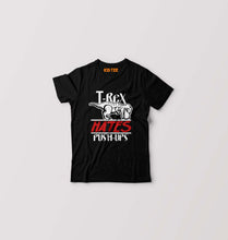 Load image into Gallery viewer, T-Rex Gym Funny Kids T-Shirt for Boy/Girl-Black-Ektarfa.online