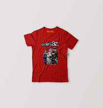 Load image into Gallery viewer, Gorillaz Kids T-Shirt for Boy/Girl-Red-Ektarfa.online