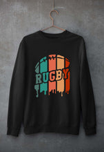 Load image into Gallery viewer, Rugby Unisex Sweatshirt for Men/Women-Black-Ektarfa.online