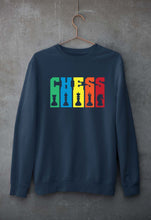 Load image into Gallery viewer, Chess Unisex Sweatshirt for Men/Women-Navy Blue-Ektarfa.online