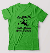 Load image into Gallery viewer, Hufflepuff Harry Potter T-Shirt for Men-flag green-Ektarfa.online