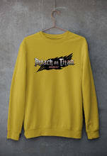 Load image into Gallery viewer, Attack on Titan Unisex Sweatshirt for Men/Women-Mustard Yellow-Ektarfa.online