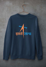 Load image into Gallery viewer, Isro Unisex Sweatshirt for Men/Women-Navy Blue-Ektarfa.online