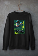 Load image into Gallery viewer, Sebastian Vettel F1 Unisex Sweatshirt for Men/Women-Black-Ektarfa.online