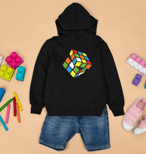 Load image into Gallery viewer, Rubik's Cube Kids Hoodie for Boy/Girl-Black-Ektarfa.online