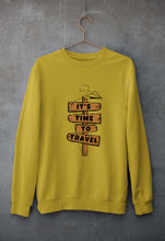 Load image into Gallery viewer, Travel Unisex Sweatshirt for Men/Women-Mustard yellow-Ektarfa.online