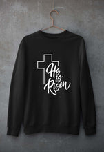 Load image into Gallery viewer, Christian Unisex Sweatshirt for Men/Women-Black-Ektarfa.online