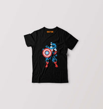 Load image into Gallery viewer, Captain Splash Kids T-Shirt for Boy/Girl-Black-Ektarfa.online