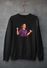 Load image into Gallery viewer, Ronaldinho Unisex Sweatshirt for Men/Women-Black-Ektarfa.online
