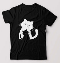 Load image into Gallery viewer, Cat T-Shirt for Men-Black-Ektarfa.online