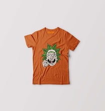Load image into Gallery viewer, Rick and Morty Kids T-Shirt for Boy/Girl-Orange-Ektarfa.online