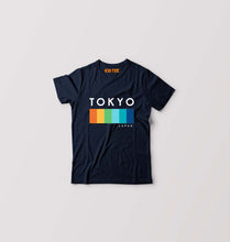 Load image into Gallery viewer, Tokyo Japan Kids T-Shirt for Boy/Girl-Navy Blue-Ektarfa.online