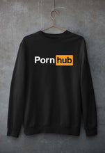 Load image into Gallery viewer, Porn Hub Unisex Sweatshirt for Men/Women-Black-Ektarfa.online