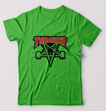 Load image into Gallery viewer, Thrasher T-Shirt for Men-flag green-Ektarfa.online