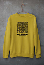 Load image into Gallery viewer, Keith Haring Unisex Sweatshirt for Men/Women-Mustard Yellow-Ektarfa.online