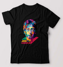Load image into Gallery viewer, John Lennon T-Shirt for Men-Black-Ektarfa.online