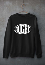 Load image into Gallery viewer, Rugby Unisex Sweatshirt for Men/Women-Black-Ektarfa.online