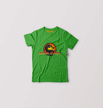 Load image into Gallery viewer, Mortal Kombat Kids T-Shirt for Boy/Girl-Flag Green-Ektarfa.online
