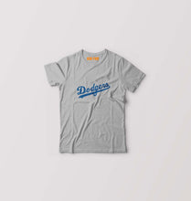 Load image into Gallery viewer, Los Angeles Dodgers Kids T-Shirt for Boy/Girl-Grey-Ektarfa.online