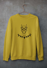 Load image into Gallery viewer, Black Panther Superhero Unisex Sweatshirt for Men/Women-Mustard Yellow-Ektarfa.online